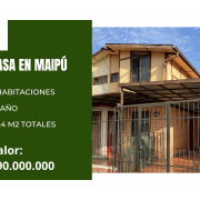 CASA EN MAIPÚ, REGIÓN METROPOLITANA 
