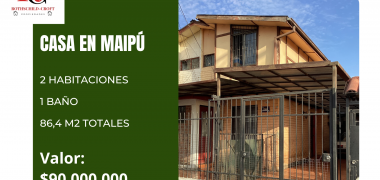 CASA EN MAIPÚ, REGIÓN METROPOLITANA 