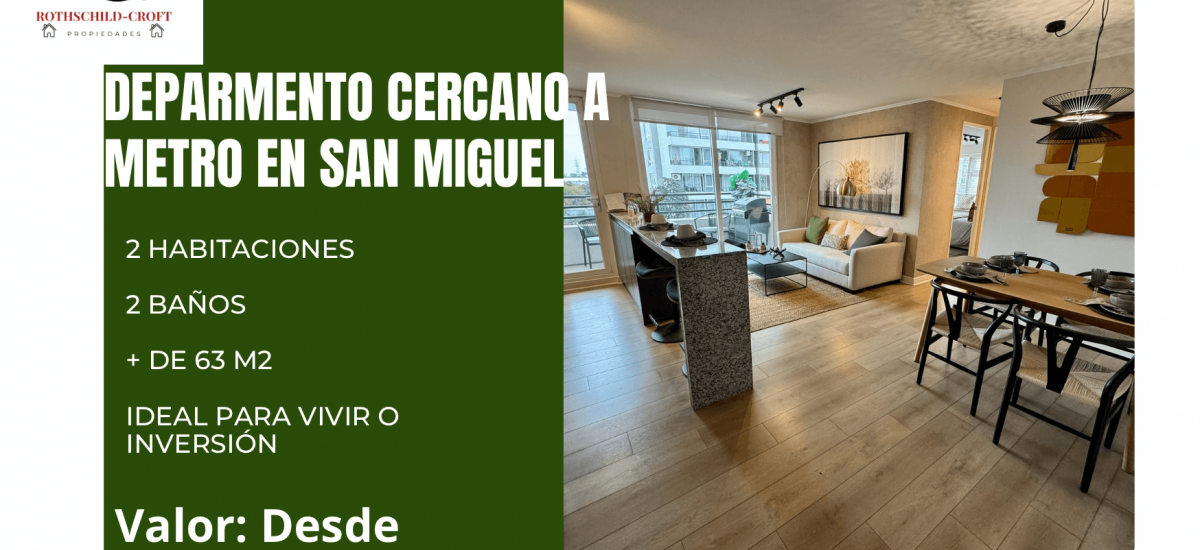 DEPARTAMENTO 63 M2 EN SAN MIGUEL DEPARTAMENTO 63 M2 EN SAN MIGUEL