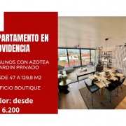 Maravilloso departamento en Providencia