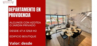 Maravilloso departamento en Providencia